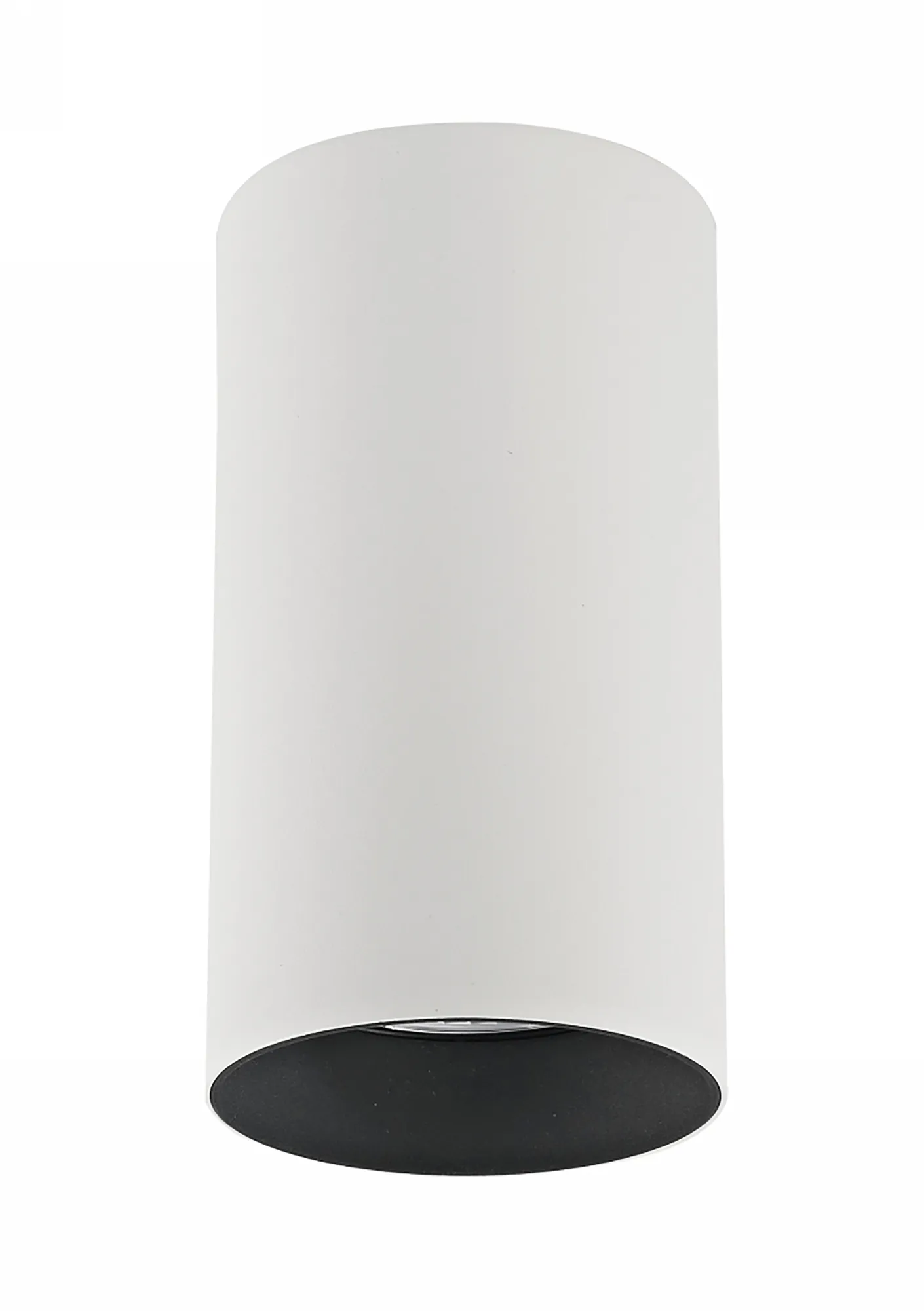 DL300155  Eos 20, 20W White & Black Surface LED Spotlight 1480lm 40° 3000K IP20